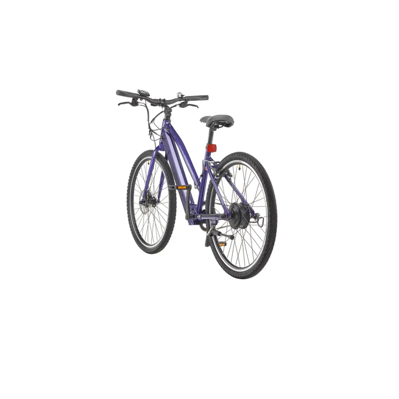 Lectro Adventurer 26 Inch Wheel Electric Bike Purple Single Gear -4